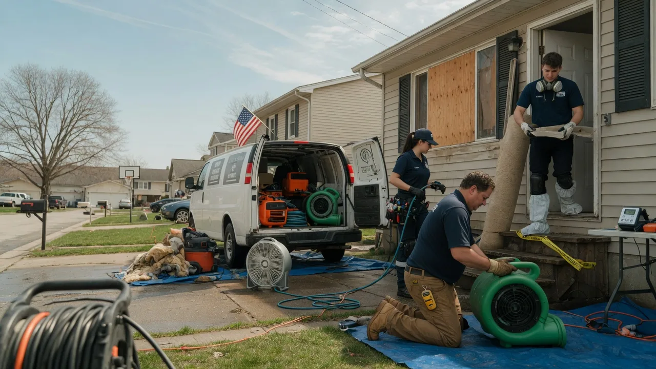 Water Damage Restoration in Marathon, WI near me